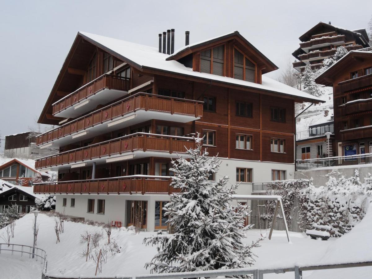 Appartement Chalet Bella Vista 3 à Wengen Extérieur photo